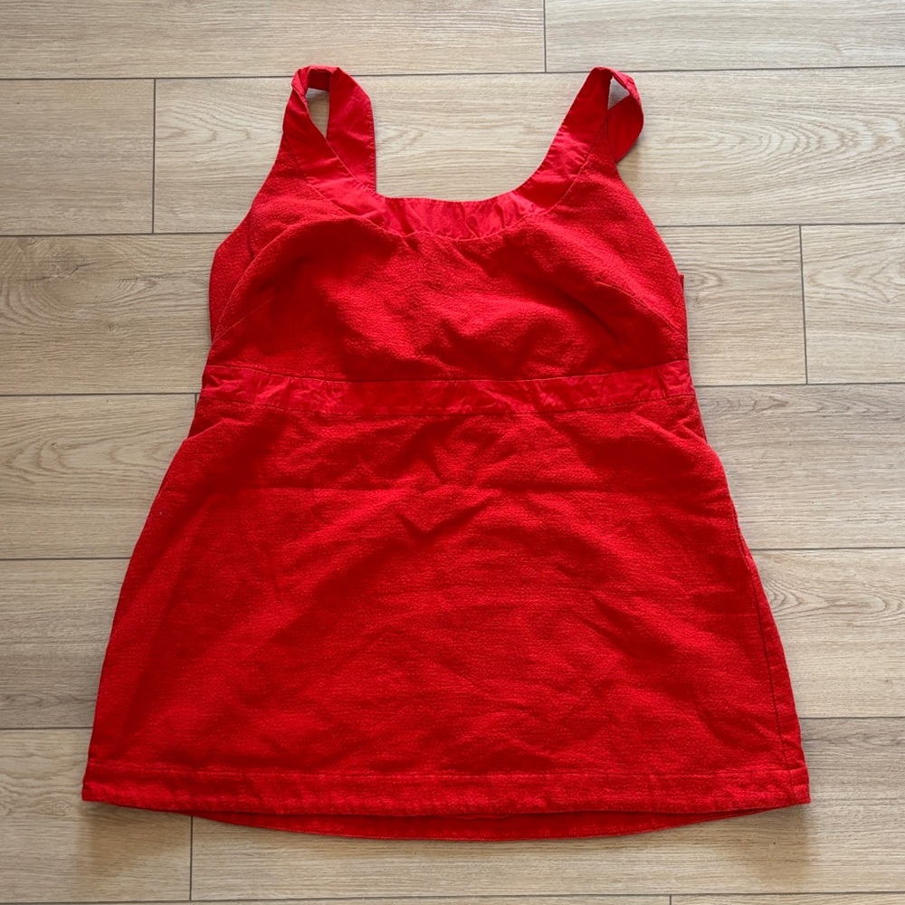 Maeve Red Backless Tank Dress